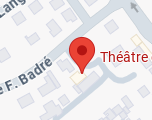 capture d'écran de la localisation du théatre sur maps